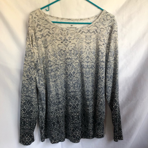 Liz Claiborne long sleeve woman’s top sz  2X - Picture 1 of 6